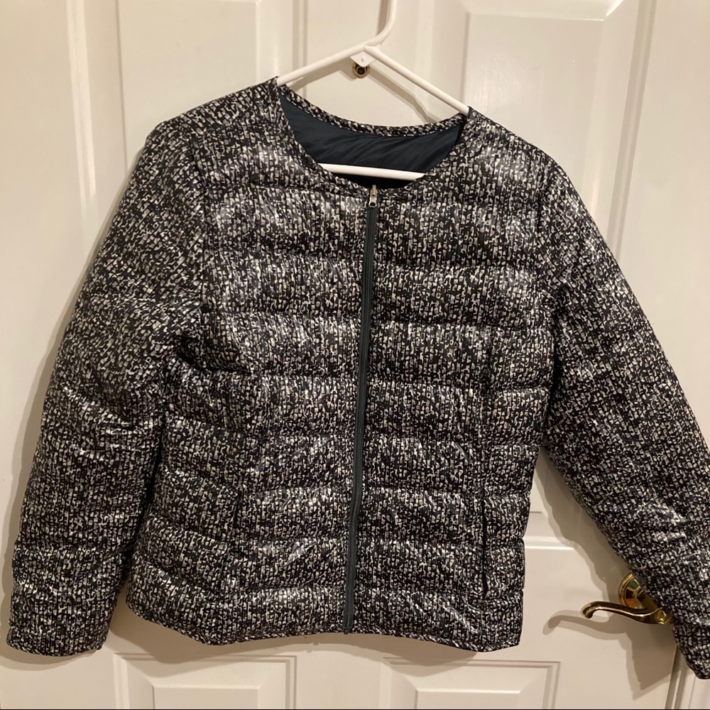 Lands’ End Puffer Reversible Jacket